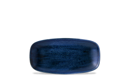 Plume Ultramarine Chefs' Oblong Plate No 3